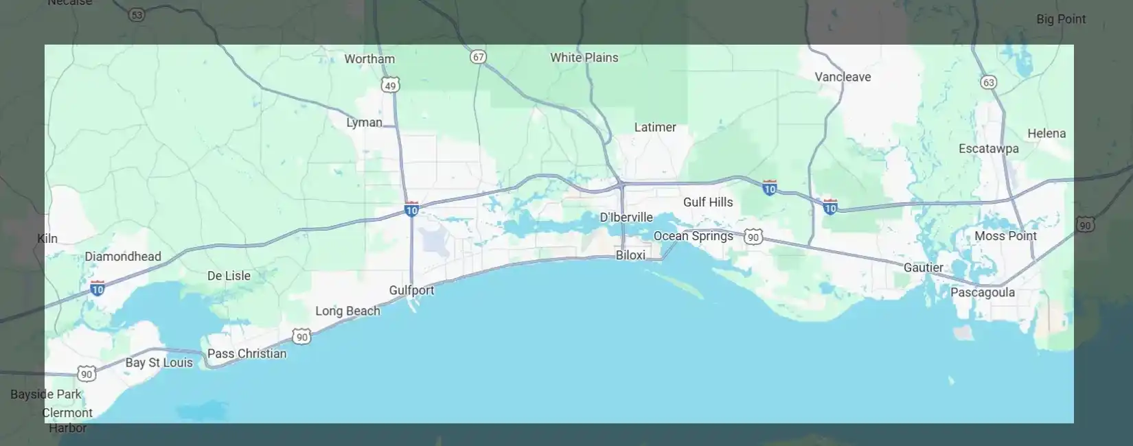Bob the Plumber Service Area in Gulf Coast MS